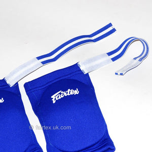 EBE1 Fairtex Blue Competition Elbow Pads - FightstorePro