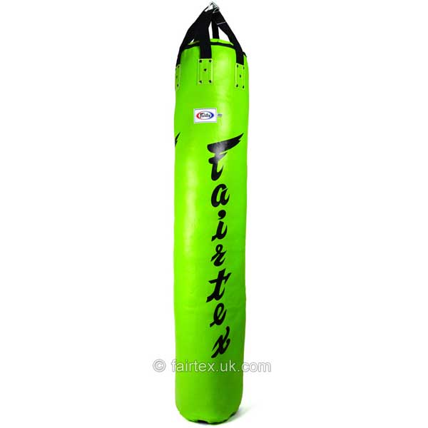Fairtex 6ft Green Banana Kick Bag - Filled 45kg - FightstorePro