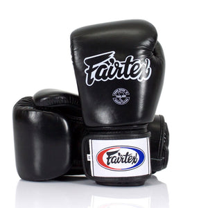 Fairtex BGV1 Boxing Gloves Black - FightstorePro