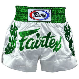 Fairtex BS0648 Heavens Grass Muay Thai Shorts - FightstorePro