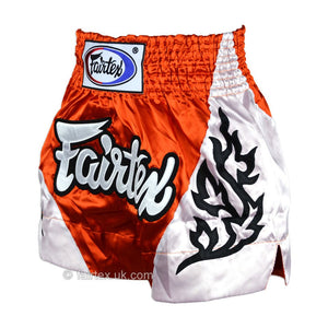 Fairtex BS0649 Tropical Orange Muaythai Shorts - FightstorePro
