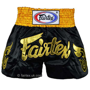 Fairtex BS0652 Golden Horn Muay Thai Shorts - FightstorePro