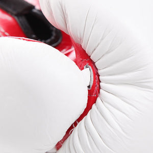 Fairtex Mexican Boxing Gloves - BGV9 White and Red - FightstorePro