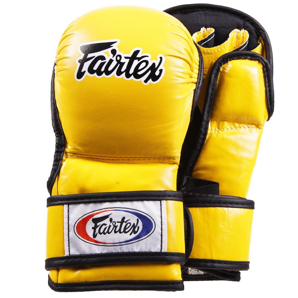 Fairtex MMA Sparring Gloves FGV15 - Yellow - FightstorePro