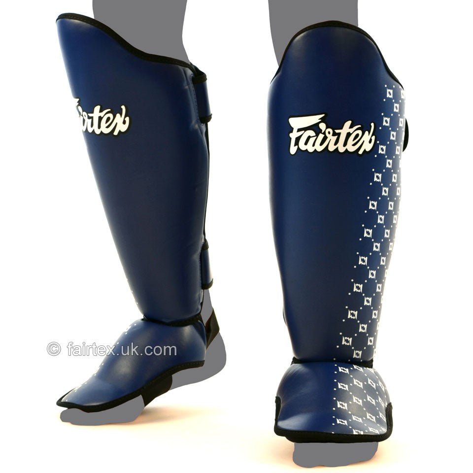 Fairtex Shin Guards - Competition Blue - FightstorePro