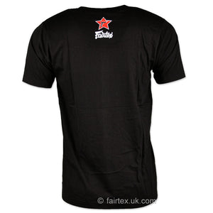 Fairtex TS4 Vintage T-Shirt - Black - FightstorePro