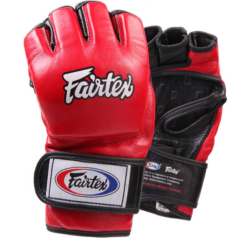 Fairtex Ultimate Mma Gloves FGV12 - Red - FightstorePro