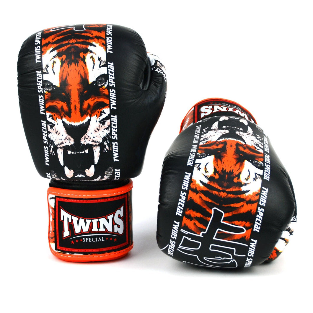 FBGVL3-60 Twins Payak Boxing Gloves Black - FightstorePro