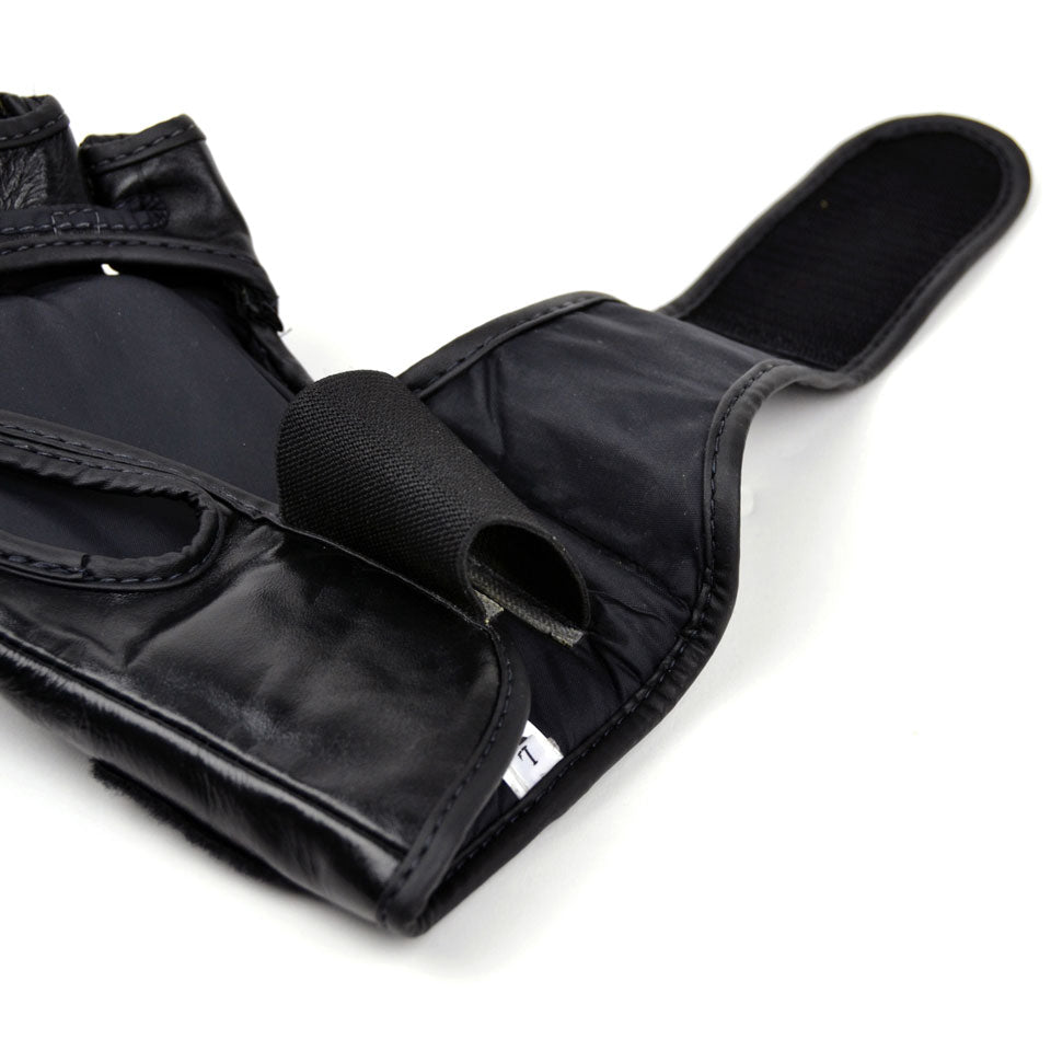 FGV12 Fairtex Black Ultimate MMA Gloves - FightstorePro