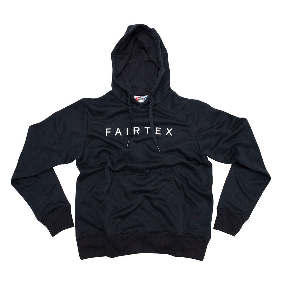 FHS19 Fairtex Hooded Sweatshirt Black - FightstorePro