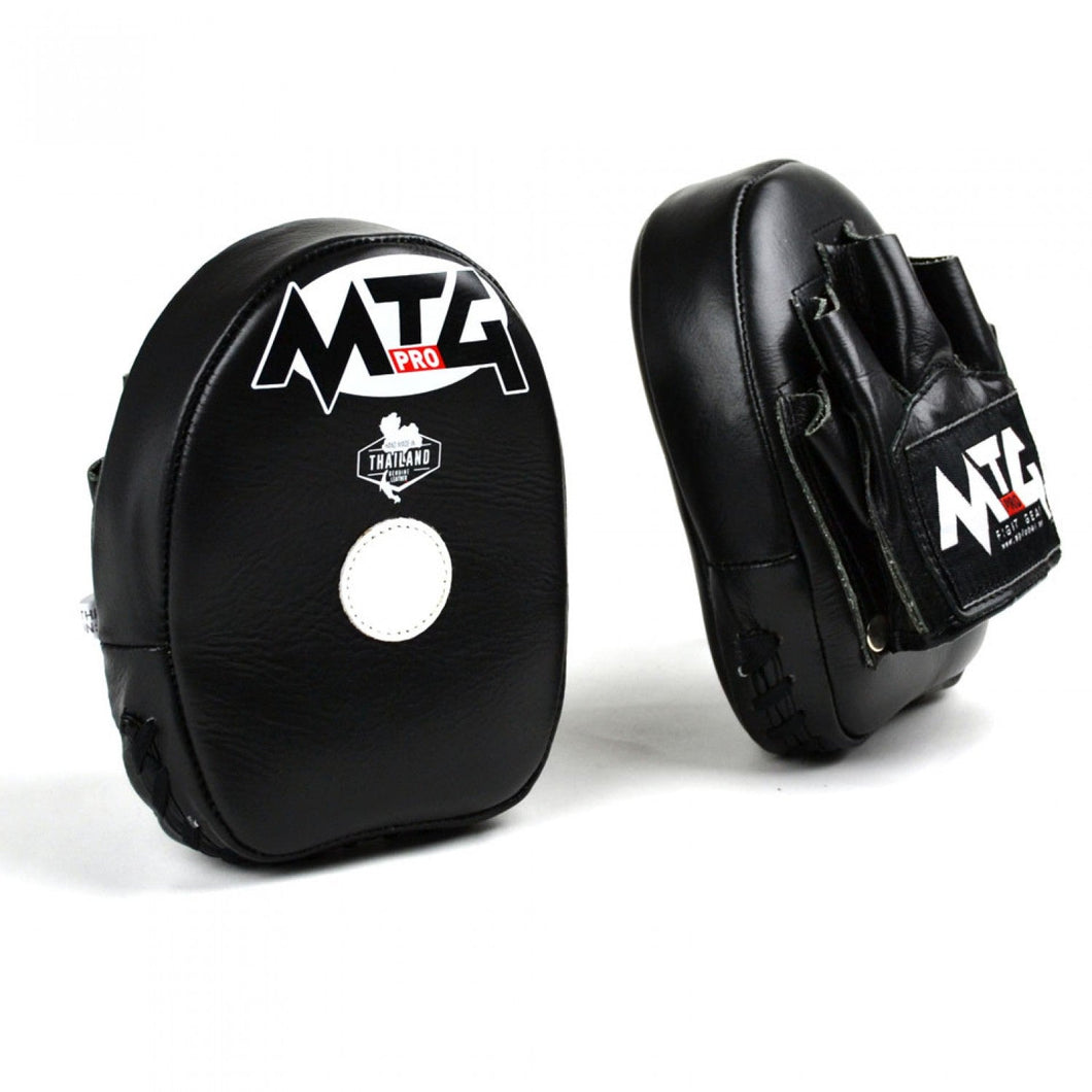 FM2 MTG Pro Black Mini Curved Focus Mitts - FightstorePro