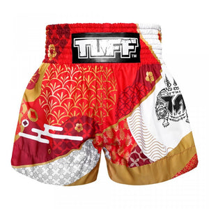 MS653 TUFF Muay Thai Shorts Goddess of the Sun - FightstorePro