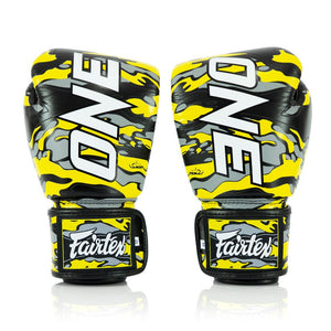 ONE X Mr.Sabotage Boxing Gloves by Fairtex - FightstorePro