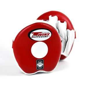 PML13 Twins Red-White Speed Mitts - FightstorePro
