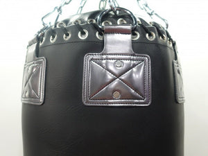 Pro Box 'Champ' 4ft Angle Bag, Black-Gunmetal - FightstorePro