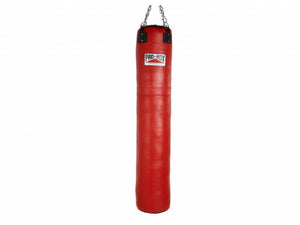 Pro Box Red Leather Punch Bag 6ft (40kg) - FightstorePro