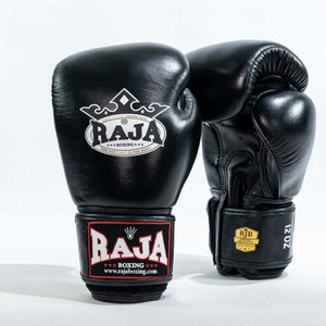Raja Standard Leather Boxing Gloves - FightstorePro