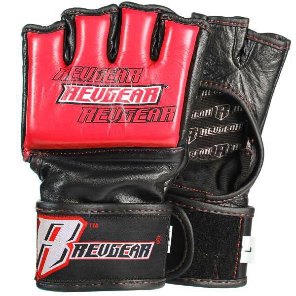 Revgear Challenger MMA Gloves - 4oz Competition Red - FightstorePro