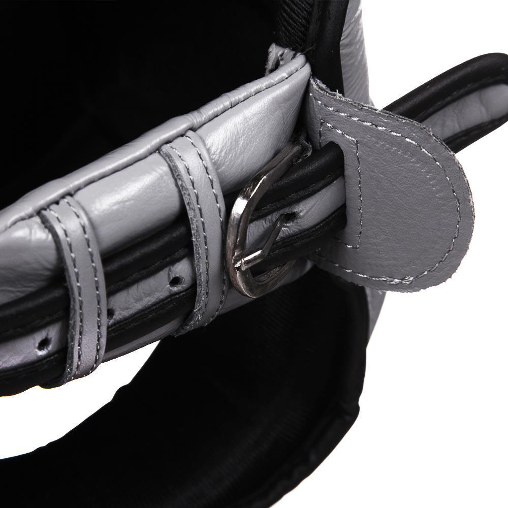 Revgear Guvnor Face Saver Head Guard - Black/Grey - FightstorePro