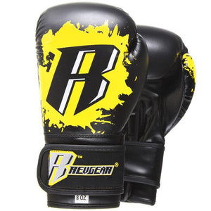 Revgear Kids Deluxe Boxing Gloves - Yellow - FightstorePro