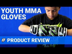 Revgear Kids Deluxe MMA Gloves - Blue - FightstorePro