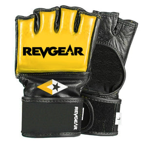 Revgear Pro Series Challenger 2 MMA Gloves - 4oz Competition Yellow - FightstorePro