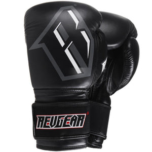 Revgear S3 Sparring Boxing Glove - Black Grey - FightstorePro
