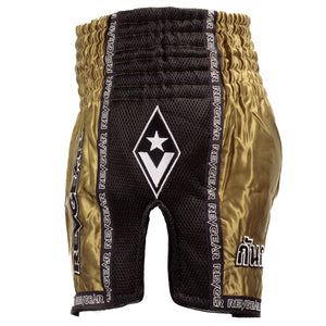 Revgear Spirit Gold Thai Shorts - FightstorePro