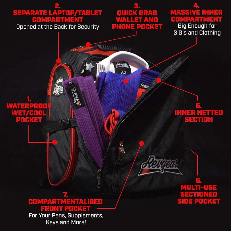 Revgear Travel Locker XL Backpack - FightstorePro