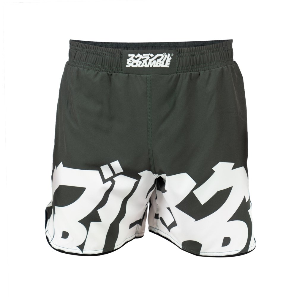 Scramble Baka Shorts - Khaki Green - FightstorePro
