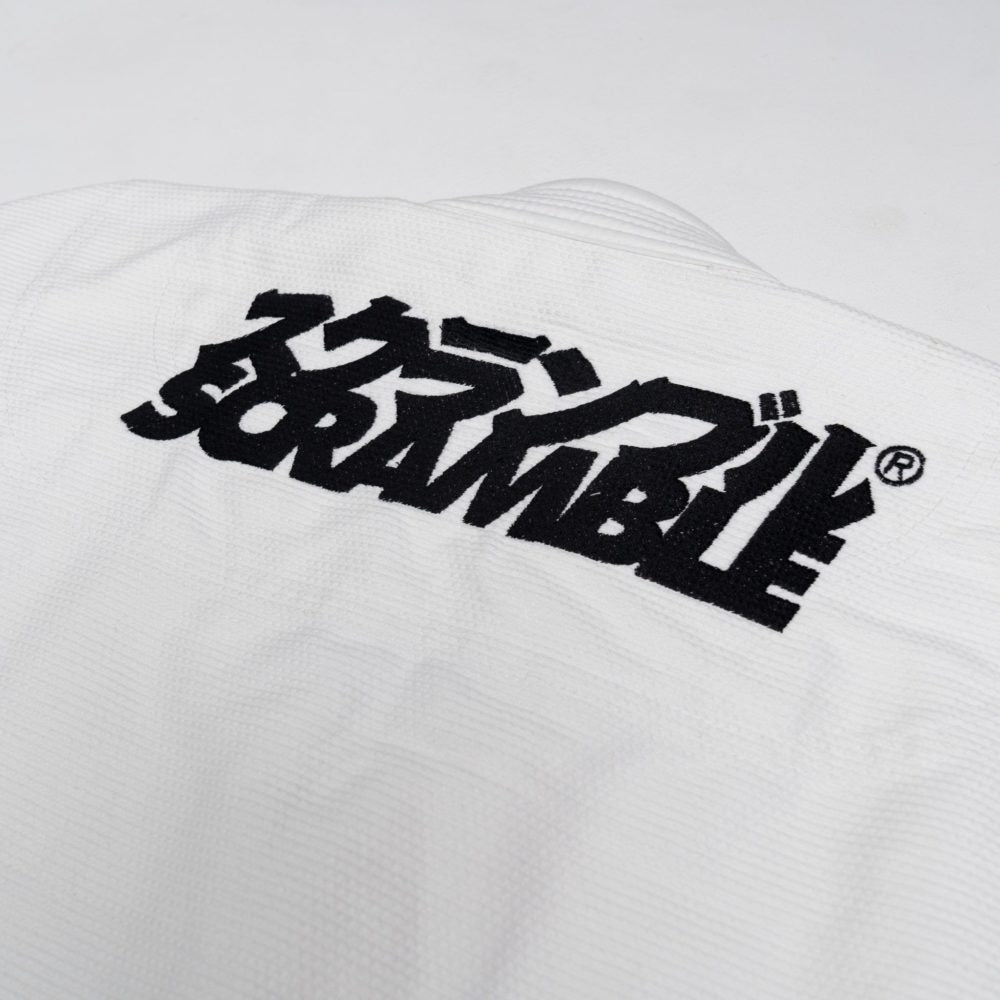 Scramble Base-K Female Gi White - FightstorePro