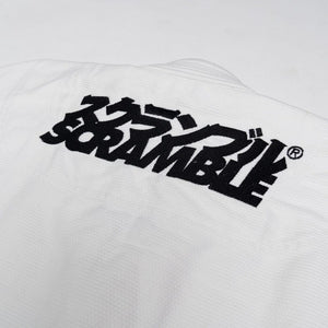 Scramble Base-K Female Gi White - FightstorePro