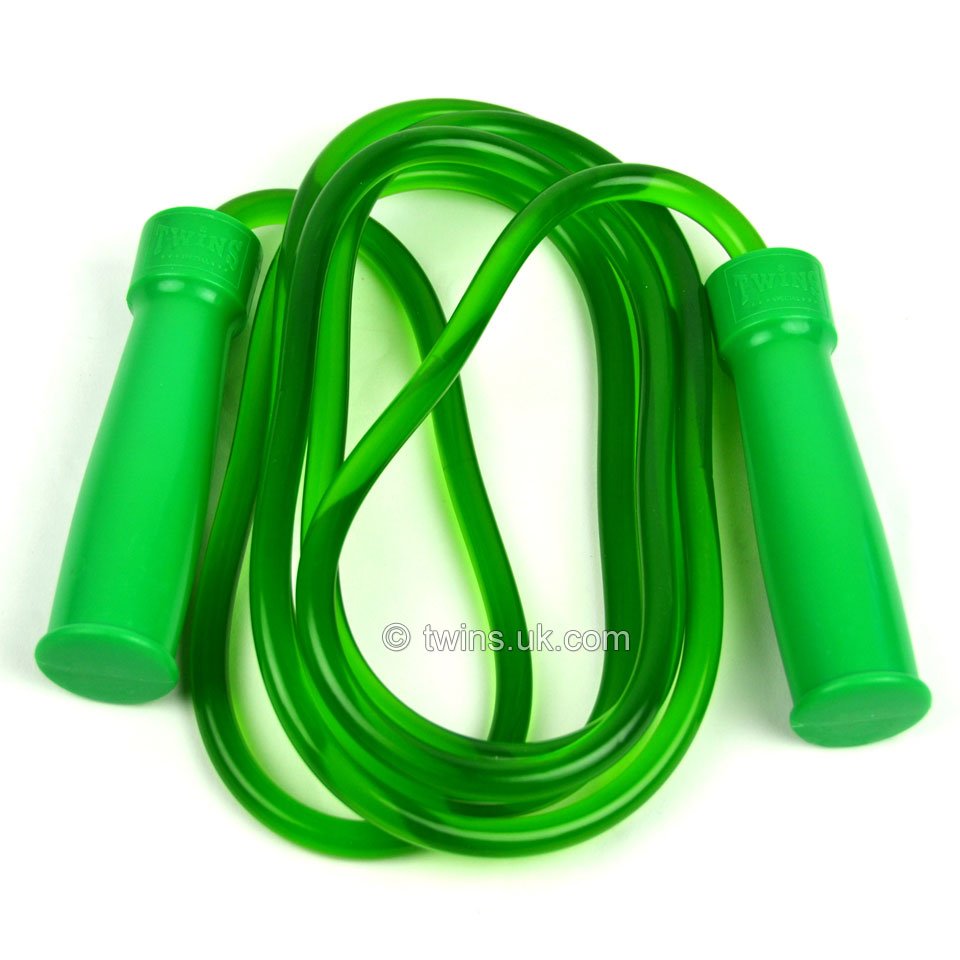 SR2 Twins Green Heavy Bearing Skipping Rope - FightstorePro