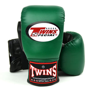 TBGLA1F Twins Air Flow Bag Gloves Dark Green-Black - FightstorePro