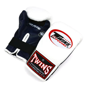 TBGLA1F Twins Air Flow Bag Gloves White-Navy - FightstorePro