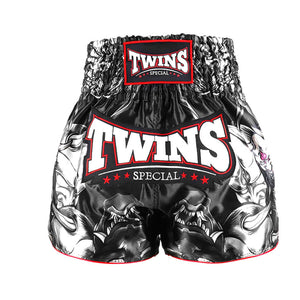 TBS-KB Twins Kabuki Muay Thai Shorts - FightstorePro
