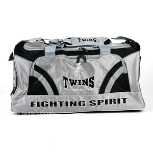 Twins BAG2 Gym Bag - Grey - FightstorePro