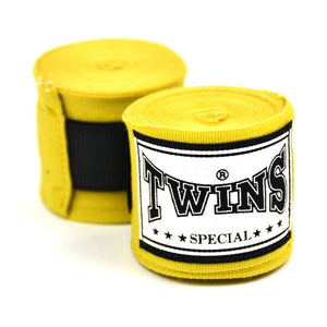 Twins CH5 Gold Premium Elastic Handwraps - FightstorePro