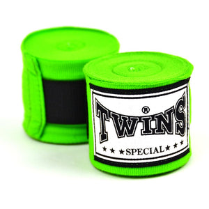 Twins CH5 Green Premium Elastic Handwraps - FightstorePro