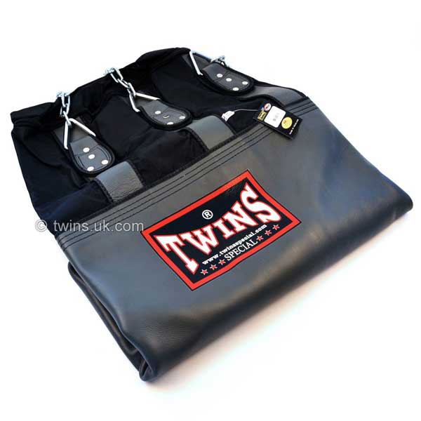 Twins HBNL-3 Nylon Heavy Bag Grey - Unfilled - FightstorePro