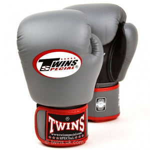 Twins Special BGVLA-2 Air Flow Boxing Gloves Grey - FightstorePro