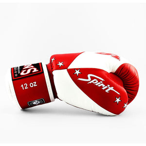 Twins Special Boxing Gloves - Spirit - White/Red - FightstorePro