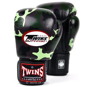 Twins Special FBGV-JG Boxing Gloves Jungle Camo - FightstorePro