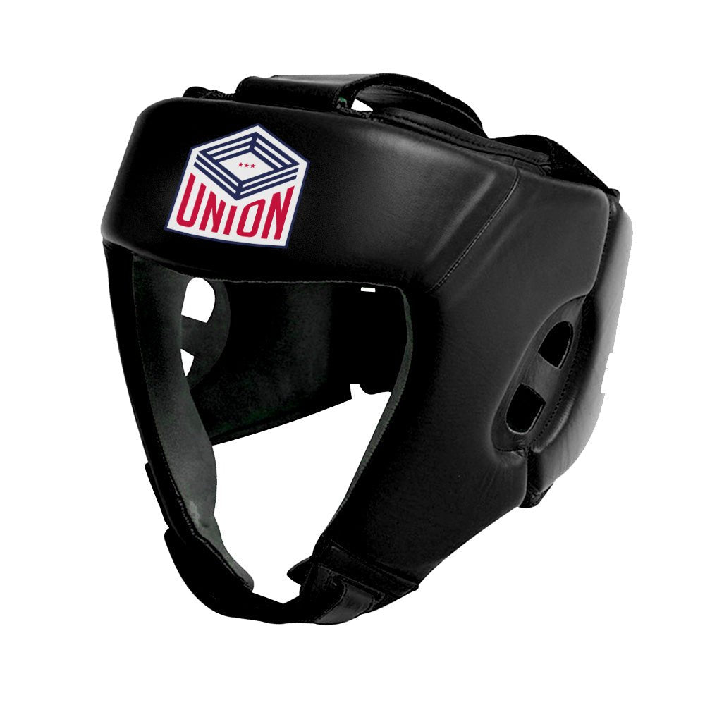 Union Boxing Head Guard - Black - FightstorePro