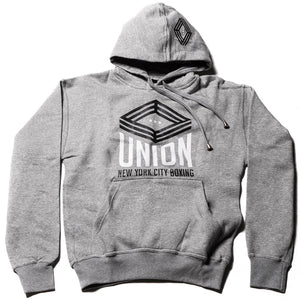 Union Boxing Hoodie - Grey - FightstorePro