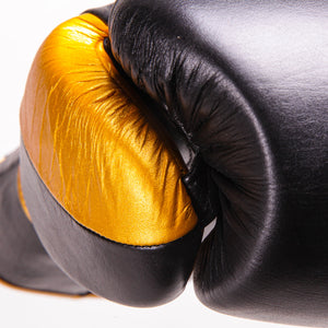 Union Boxing Pro Velcro Glove - Black/Gold - FightstorePro
