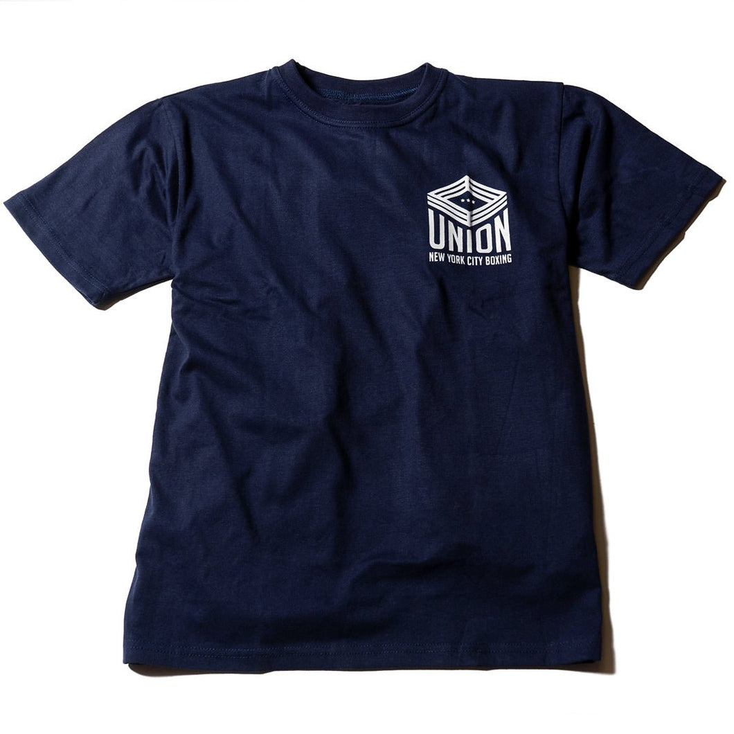 Union Boxing T-Shirt - Navy - FightstorePro