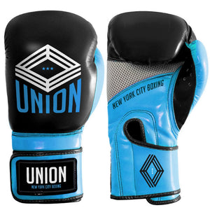 Union Boxing Youth Glove - Black/Blue - FightstorePro