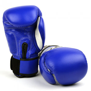 VG1 MTG Pro Blue Velcro Boxing Gloves - FightstorePro