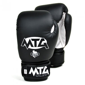 VGS1 MTG Black Synthetic Boxing Gloves - FightstorePro